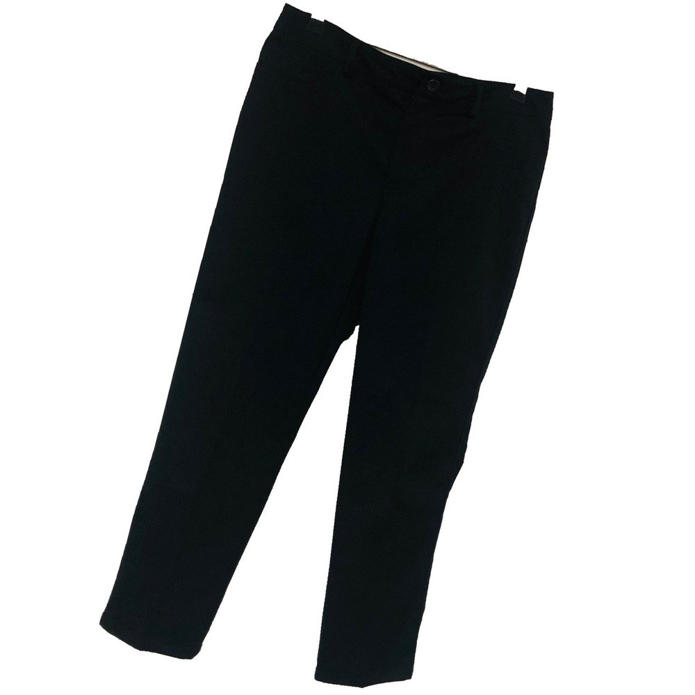PEACE OF CLOTH Black Dressier Crop Jeans Womens 4 29x25 USA Minimalist Modest